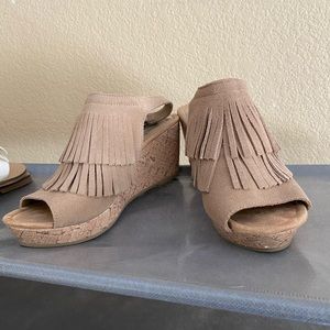 Minnetonka fringe wedges